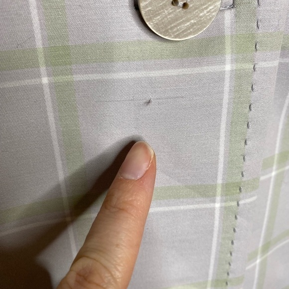 Limited x Scandal grey plaid trench cape - Picture 3 of 12